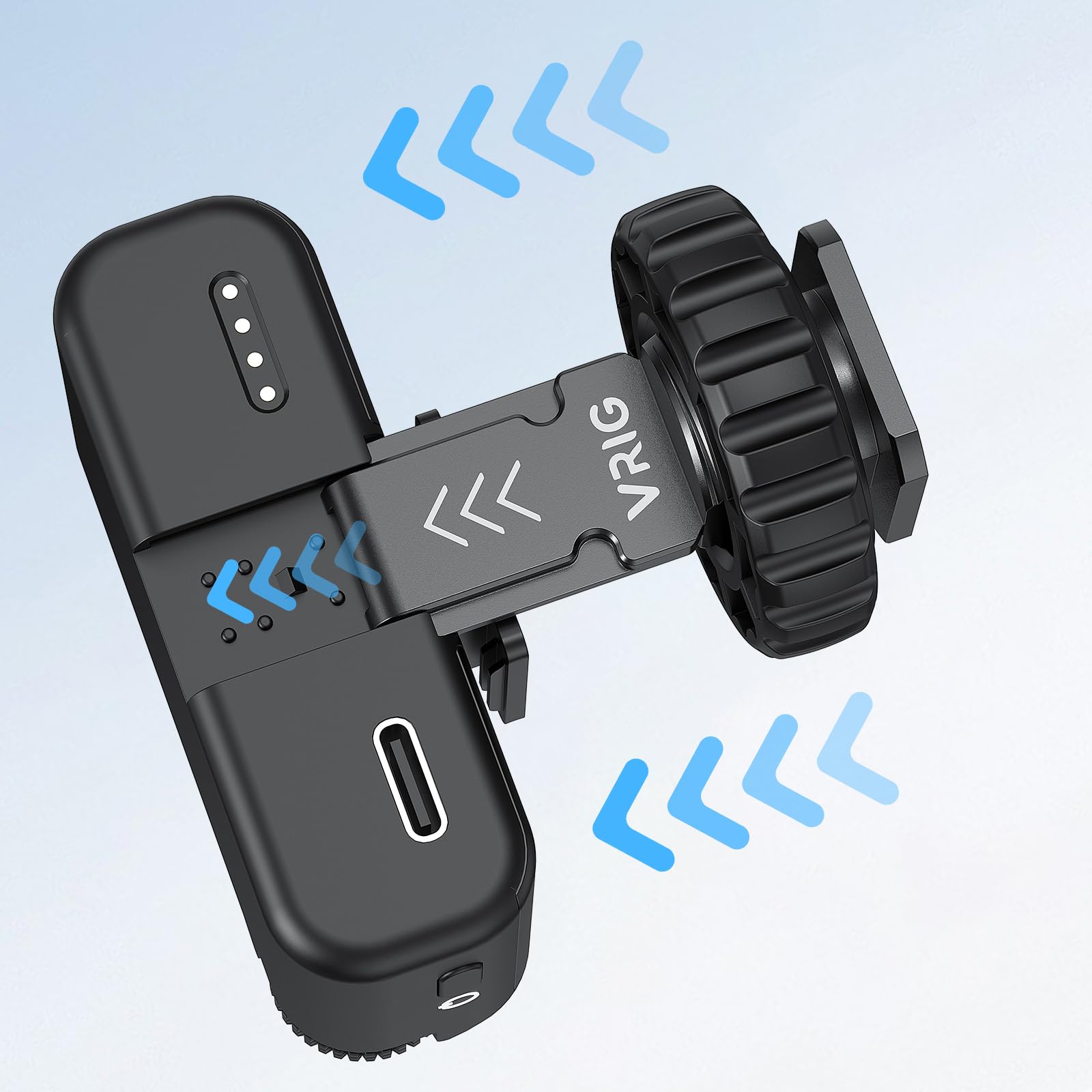 Amazon.co.jp: VRIG コールドシューマウントアダプター DJI MIC 2、MC